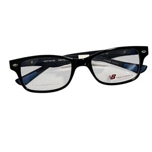 NWT New Balance Kids Black Blue Eye Glasses Frames 67845